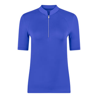 Tail Ladies Mitch Short Sleeve Golf Polo - Mystic Blue