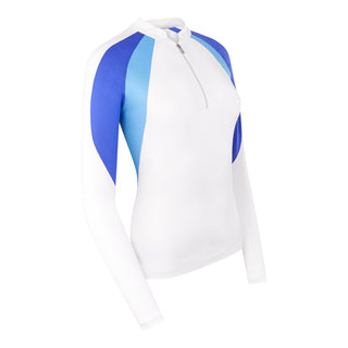 Tail Ladies Jossie Long Sleeve Polo - Mystic Blue