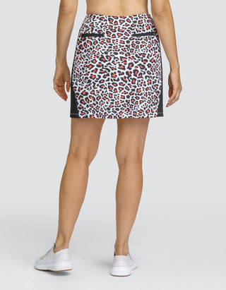 Tail Ladies Marino Pull on Skort - Desert Leopard