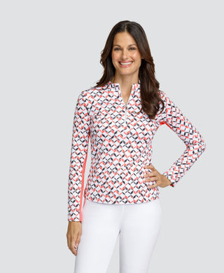 Tail Ladies Nashala Long Sleeve Polo - Levels