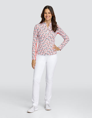 Tail Ladies Nashala Long Sleeve Polo - Levels