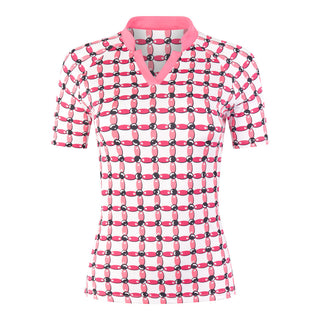 Tail Ladies Golf Boone Short Sleeve Top - Clover