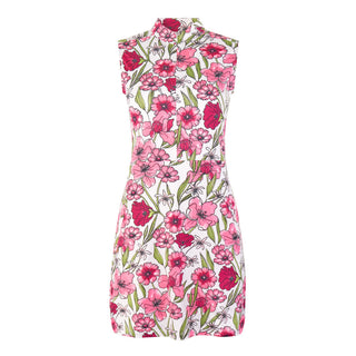 Tail Ladies Andreina Sleeveless Golf Dress - Strawberry Blossoms