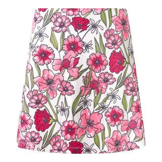 Tail Ladies Daylah Pull On Golf Skort - Strawberry Blossoms