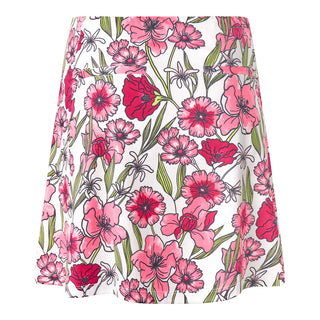 Tail Ladies Daylah Pull On Golf Skort - Strawberry Blossoms