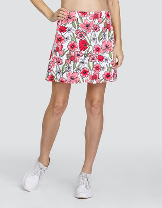 Tail Ladies Daylah Pull On Golf Skort - Strawberry Blossoms