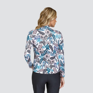 Tail Ladies Lovell Long Sleeve Polo - Rowan Foliage