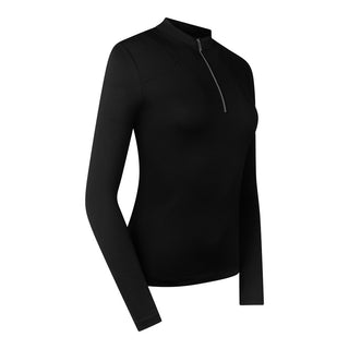 Tail Ladies Giralia Long Sleeve Polo - Onyx