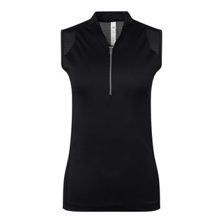 Tail Ladies Golf Sheila Sleeveless Polo - Onyx