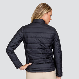 Tail Ladies Golf Analia Quilted Jacket - Black