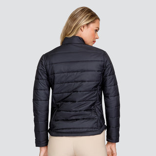 Tail Ladies Golf Analia Quilted Jacket - Black