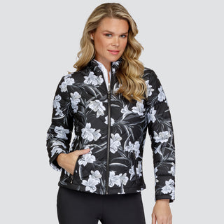 Tail Ladies Golf Brielle Quilted Jacket - Ethereal Blossoms