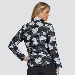 Tail Ladies Golf Brielle Quilted Jacket - Ethereal Blossoms