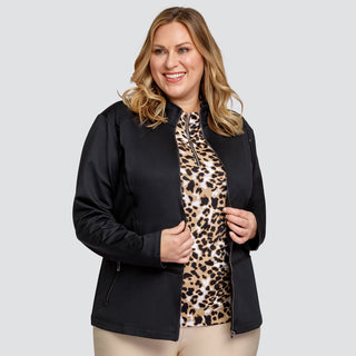 Tail Ladies Golf Leilani Full Zip Jacket - Black