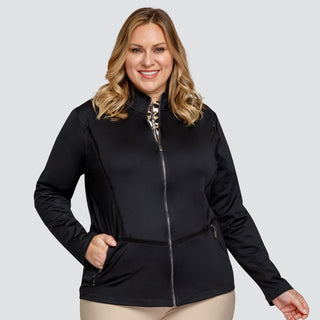 Tail Ladies Golf Leilani Full Zip Jacket - Black