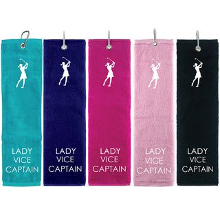 Lady Vice Captain Own Use Tri Fold Golf Towel