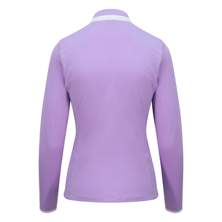 Pure Golf Ladies Mist Full Zip Mid Layer - Lilac