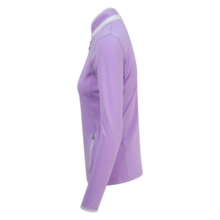 Pure Golf Ladies Mist Full Zip Mid Layer - Lilac