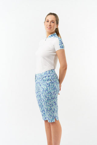 Pure Golf Allana Cap Sleeve Polo - Willow