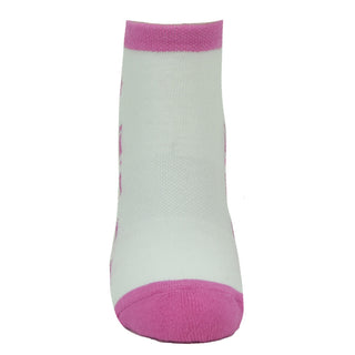 Pure Ladies 2 Pair Pack Of Trainer Golf Socks- Azalea Pink