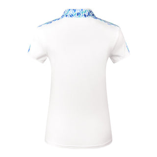 Pure Golf Allana Cap Sleeve Polo - Willow