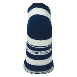 Pure Ladies 2 Pair Pack Of Trainer Golf Socks- Navy