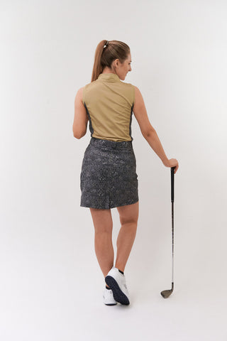 Pure Golf Clarity Print Skort- Cheetah