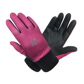 Surprizeshop Polar Stretch Pair of Winter Ladies Golf Gloves - Pink