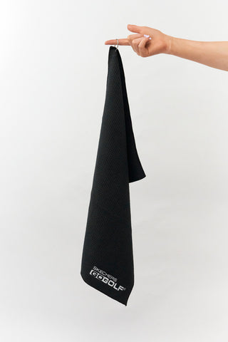 Skechers Microfibre Black Golf Towel