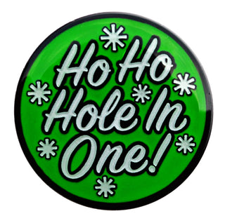 'Ho Ho Hole In One' Christmas Golf Ball Marker