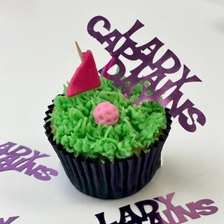 Lady Captains Day Table Sprinkle Confetti - Purple