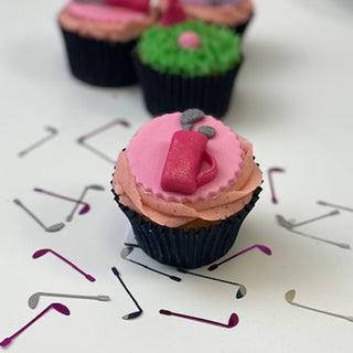 Golf Clubs Table Sprinkle Confetti